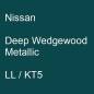 Preview: Nissan, Deep Wedgewood Metallic, LL / KT5.